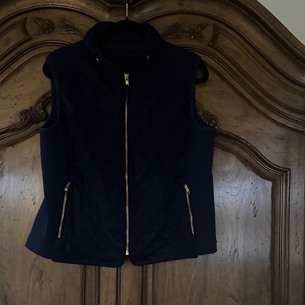 Tyler Boe Navy Quilted Vest